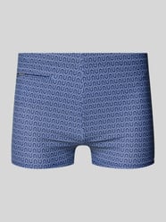 Spodenki kąpielowe z kieszenią zapinaną na zamek błyskawiczny model 'Ocean Swim' od SCHIESSER - 3
