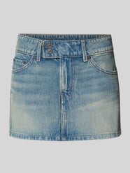 Spijkerrok in used-look met steekzakken van Levi's® - 6