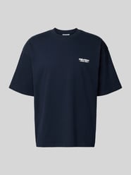 T-Shirt mit Rundhalsausschnitt und Logo-Print von REVIEW - 23