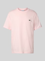 Regular Fit T-Shirt aus reiner Baumwolle von Lacoste Pink - 25
