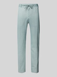 Slim Fit Anzughose mit Bindegürtel Modell 'SPARTAFLEX' von Zuitable - 27