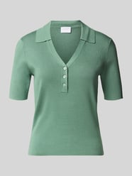Regular Fit Poloshirt aus Viskose-Mix von Jake*s Collection - 11