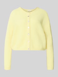 Relaxed Fit Strickjacke aus Woll-Mix mit Leinen-Anteil von American Vintage - 32