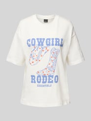 Oversized T-Shirt mit Motiv-Print von Gina Tricot - 21