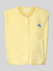 Relaxed Fit Weste aus Teddyfell Modell 'Hoktown' von American Vintage - 6