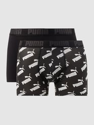 Trunks mit Stretch-Anteil im 2er-Pack von Puma Schwarz - 5