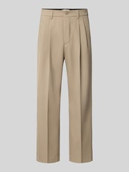 Wide Fit Hose mit Bügelfalten Modell 'LEEK' von DRYKORN Beige - 23