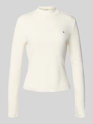 Slim Fit Langarmshirt aus reiner Baumwolle von Tommy Hilfiger - 20