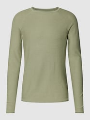 Strickpullover mit Rundhalsausschnitt von Only & Sons Beige - 41