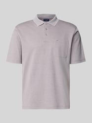 Koszulka polo o kroju regular fit z brustaszą od Christian Berg Men - 43