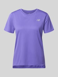 t-shirt z logo i okrągłym dekoltem od New Balance - 1