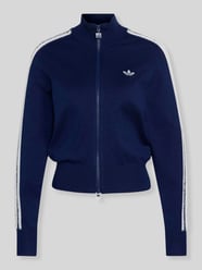 Slim Fit Strickjacke aus Viskose-Mix mit Logo-Stitching von adidas Originals - 15