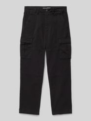 Regular Fit Cargohose mit Label-Detail Modell 'RYAN' von Name It Schwarz - 16