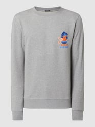Regular Fit Sweatshirt aus Bio-Baumwolle Modell 'Bonsai'  von Denham Silber - 44