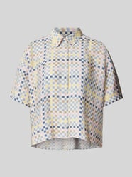 Bluzka koszulowa z wzorem na całej powierzchni od Jake*s Casual - 45