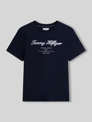 męski t-shirt o kroju regular fit z czystej bawełny od Tommy Hilfiger - 10