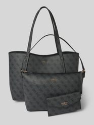 3-in-1-Handtasche mit Logo-Muster Modell 'BRENTON' von Guess - 17