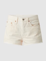 High Rise Jeansshorts aus Denim  von Levi's® Beige - 23