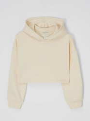 Korte hoodie met extra brede schouders van Tom Tailor Beige - 19