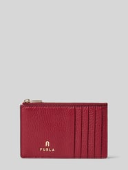 Kartenetui aus echtem Leder Modell 'CAMELIA' von FURLA Bordeaux - 9