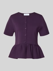 Cardigan aus Viskose-Mix mit Schößchen von Rich & Royal - 23