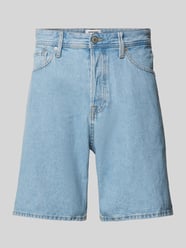 Loose Fit Jeansshorts im 5-Pocket-Design Modell 'TONY' von Jack & Jones Blau - 40