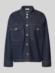 Hemdbluse mit Knopfleiste von Jake*s Casual - 3