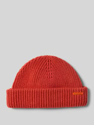 Czapka beanie z mieszanki bawełny i wełny od Barbour - 33