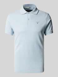 Slim Fit Poloshirt mit Label-Stitching von Barbour - 38