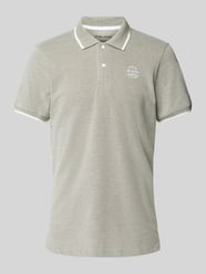 Poloshirt met labelstitching van Blend Groen - 5