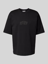 T-Shirt mit Label-Stitching von REVIEW - 32