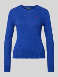 Strickpullover mit Zopfmuster Modell 'JULIANNA' von Polo Ralph Lauren - 35