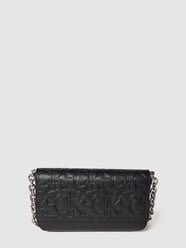 Clutch mit Label-Prägung von Calvin Klein Jeans Grau / Schwarz - 25
