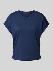 Boxy Fit T-Shirt mit Raglanärmel Modell 'KIMONO' von Stefanel Blau - 41