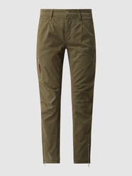 Cargohose in schmaler Passform mit Stretch-Anteil Modell 'Rich' von MAC Grün - 21