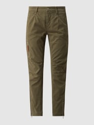 Cargohose in schmaler Passform mit Stretch-Anteil Modell 'Rich' von MAC Grün - 46