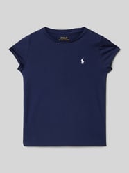 T-Shirt mit Logo-Stitching von Polo Ralph Lauren Teens - 17