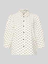 Bluzka w kroju regular fit z rękawem o dł. 3/4, model 'Bono' od LOLLYS LAUNDRY - 2