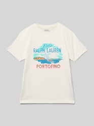 T-Shirt mit Label-Print von Polo Ralph Lauren Teens - 23