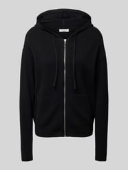 Gebreid jack van viscosemix met capuchon van Christian Berg Woman - 22