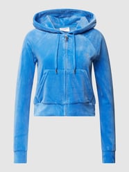 Sweatjack met siersteentjes, model ‘MADISON’ van Juicy Couture Blauw - 19