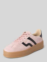 Sneaker aus Leder mit Plateausohle Modell 'Cuzmani' von Gant Pink - 32
