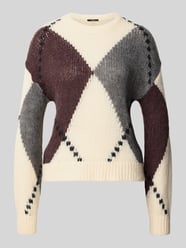 Sweter z dzianiny o kroju relaxed fit z dodatkiem wełny od zero - 34