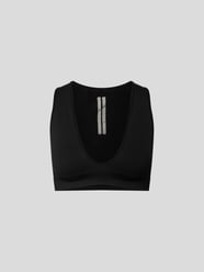 Bustier mit elastischem Bund von Rick Owens Schwarz - 13