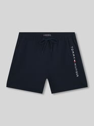 Badehose mit Label Print von Tommy Hilfiger - 1