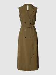 Midikleid mit Reverskragen Modell 'DOROTEA' von Mango Grün - 30