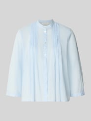 Regular Fit Bluse mit Drapierungen und 3/4-Arm von Christian Berg Woman - 24