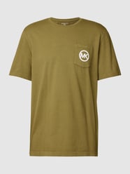 T-shirt met logoprint van MICHAEL Michael Kors Groen - 1