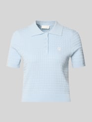 Koszulka polo z mieszanki wiskozy o kroju regular fit model 'Manolja' od LeGer - 27