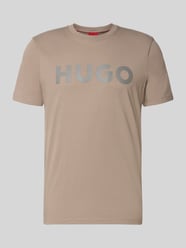 relaxed fit T-shirt van puur katoen model 'DULIVIO' van HUGO - 11